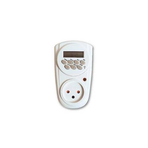 שעון דיגיטלי לשקע +גיבוי ST-01 דגם: 690100000  omega 