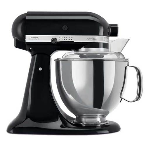 מיקסר מקצועי KitchenAid 5KSM175EOB שחור מבריק 