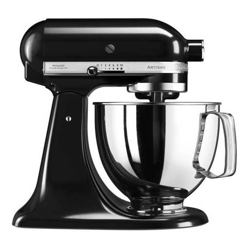מיקסר מקצועי 4.8 ליטר KitchenAid 5KSM125EOB שחור מבריק 