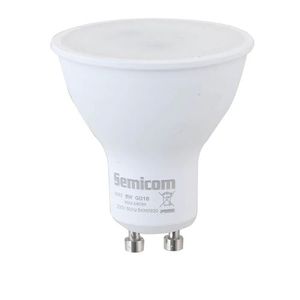 נורת לד 230V 7W GU10 אור חם Semicom סמיקום