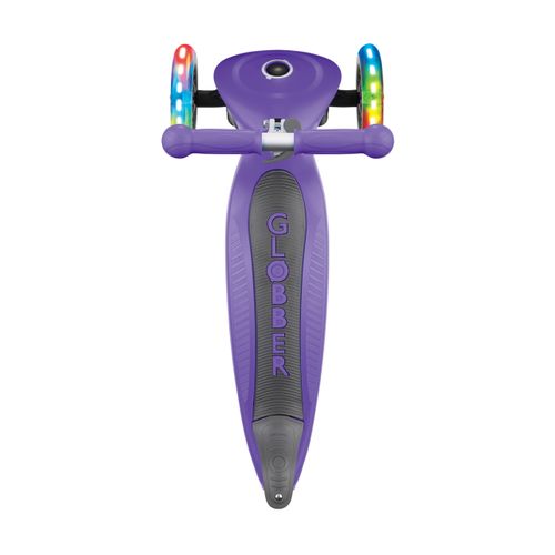 קורקינט מתקפל לפעוטות פרימו ג'וניור Primo Junior אורות בגלגלים וידית בגובה משתנה - סגול