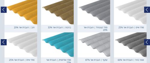 פרגולת אלומיניום לגינה מדגם הייטק פרימיוםROYAL Crown Led המקורה סנטף BH (חצי שקופה) בגוונים שונים . הגנה מפני מים ושמש
