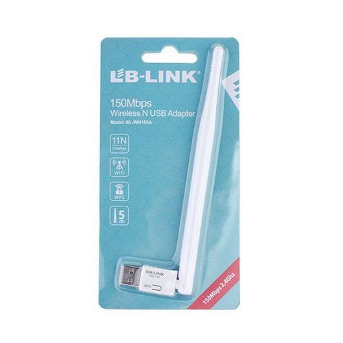 כרטיס רשת אלחוטי LB-LINK BL-WN155A 150Mbps Wireless N USB Adapter