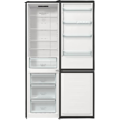 מקרר מקפיא תחתון 331 ליטר Gorenje HY-NRK6202EBXL4 נירוסטה מושחרת- מחיר ליחידה אחת 