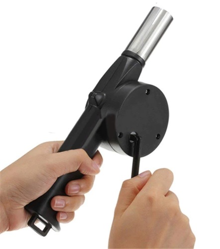 מפוח אוויר ידני למנגל BBQ