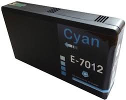 ראש דיו כחול תואם Epson T7012 XXL