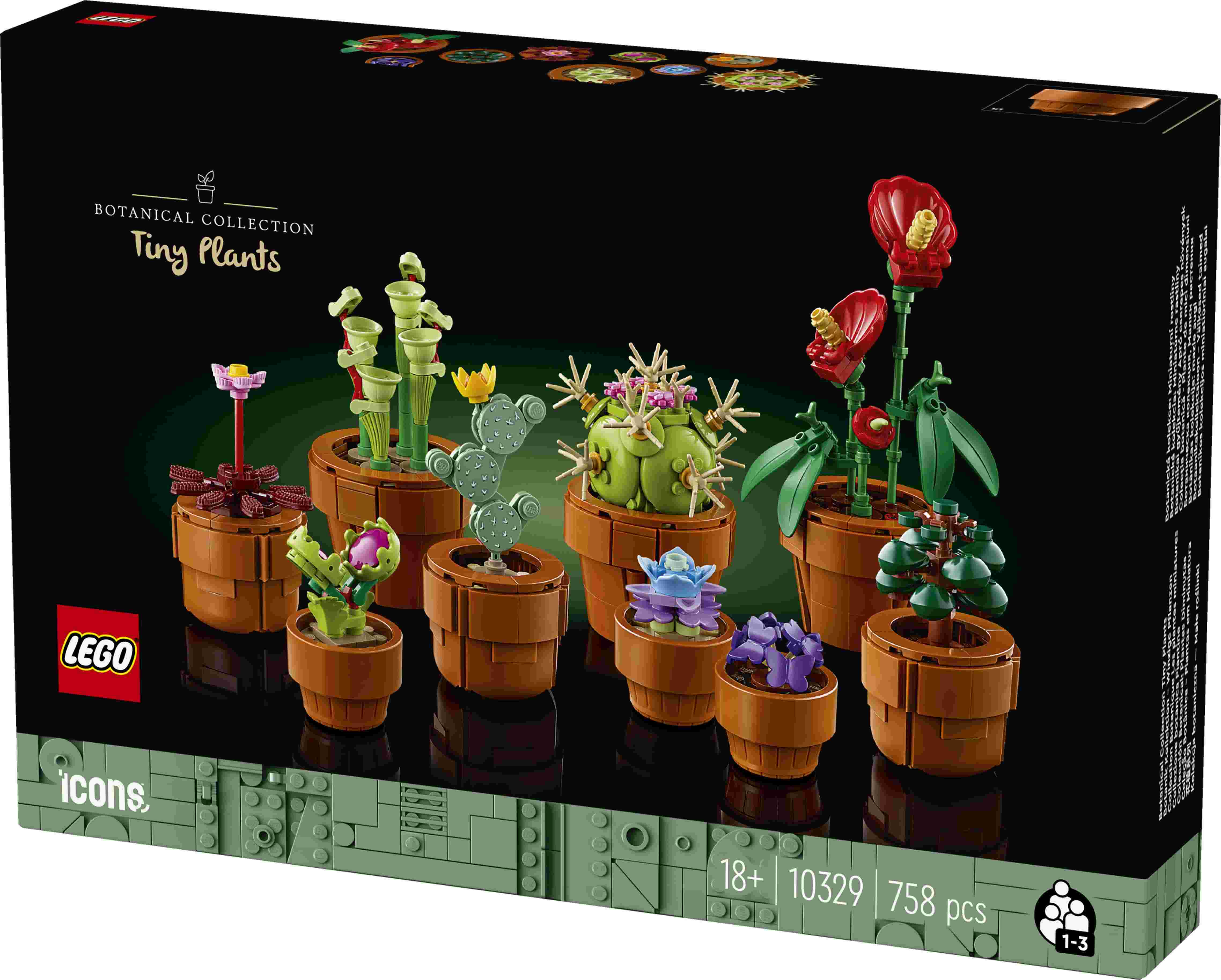 צמחים קטנים 10329 LEGO Icons