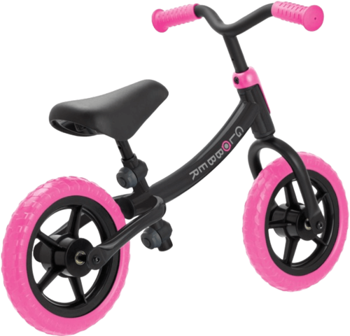 אופני איזון Globber GO BIKE - צבע ודור פוקסיה 2024 גלגלי אוויר