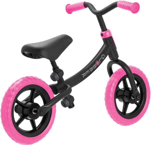 אופני איזון Globber GO BIKE - צבע ודור פוקסיה 2024 גלגלי אוויר