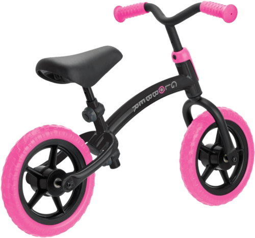אופני איזון Globber GO BIKE - צבע ודור פוקסיה 2024 גלגלי אוויר