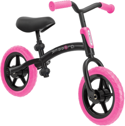 אופני איזון Globber GO BIKE - צבע ודור פוקסיה 2024 גלגלי אוויר