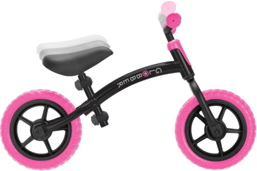 אופני איזון Globber GO BIKE - צבע ודור פוקסיה 2024 גלגלי אוויר