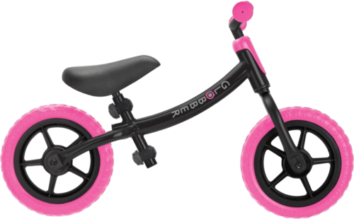 אופני איזון Globber GO BIKE - צבע ודור פוקסיה 2024 גלגלי אוויר