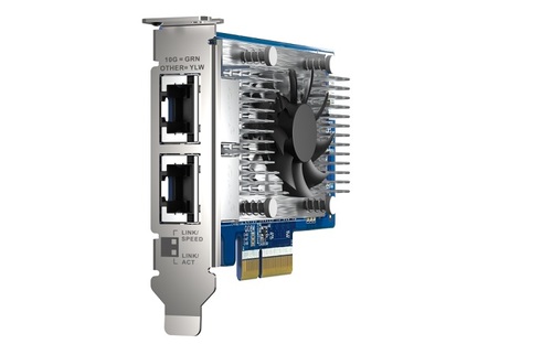 QNAP QXG-10G2T Dual-port BASET 10GbE network expansion card