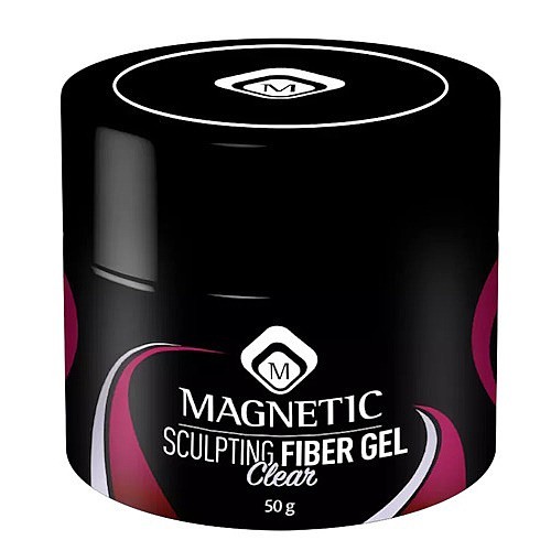 ג'ל בנייה פייבר שקוף מגנטיק 50 גר' -  Sculpting Fiber Gel Clear