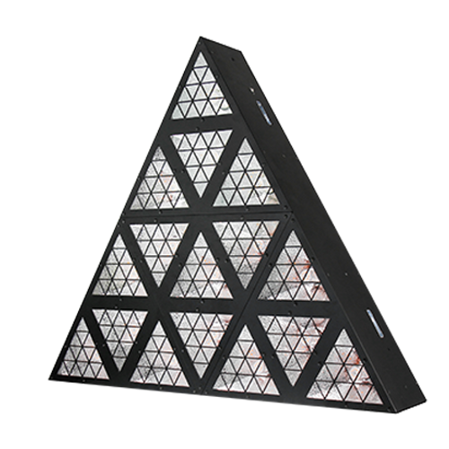 משולש אפקטים מודולרי 16*30W WW/CW- RGB-576*0.3WW כולל ARTNET