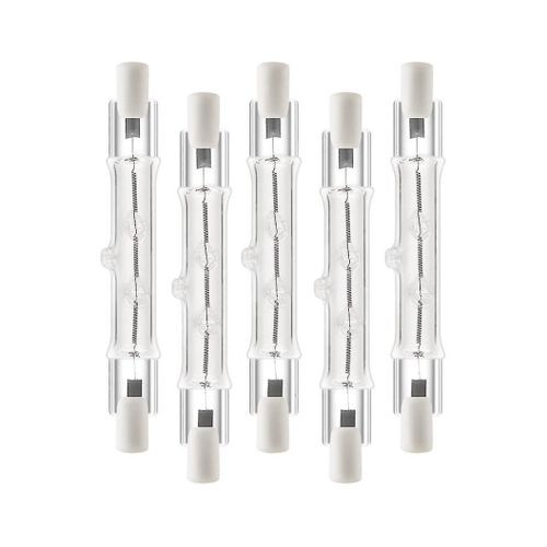 נורה קוורץ חסכונית (76207) 1000 ש' R7s 230V/330W GE 118mm