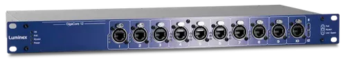 מתג רשת סוויץ' Luminex GigaCore 12 with PoE