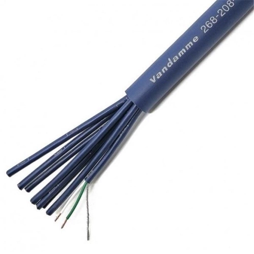 כבל מולטי 8 Van Damme Blue Series
