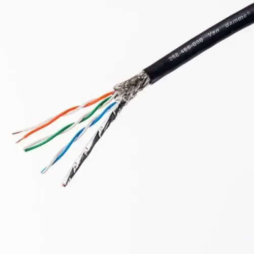 כבל רשת מסוכך גמיש Van Damme TourCat Cat 6A Flexible S/FTP