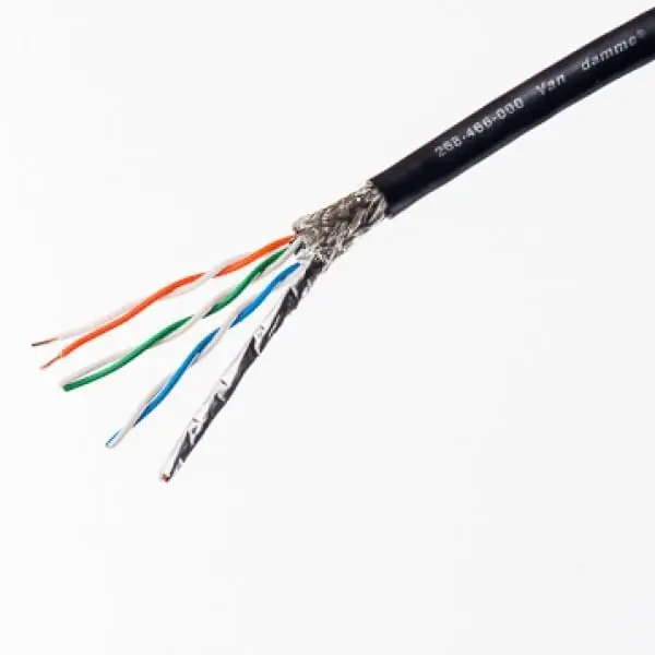כבל רשת מסוכך גמיש Van Damme TourCat Cat 6A Flexible S/FTP