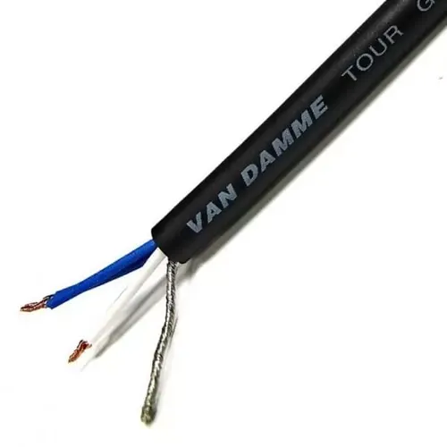 כבל מיקרופון גמיש Van-Damme Classic XKE starquad