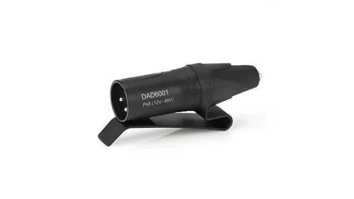 מתאם MicroDot ל DPA DAD6001-BC XLR כולל מתפס לחגורה