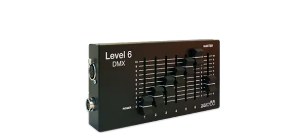 פיקוד תאורה 6 ערוצים ZERO 88 Level 6 DMX