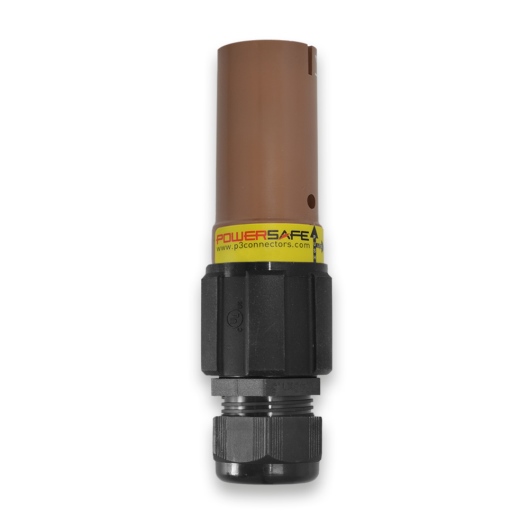 מחבר Phase 3 PowerSafe 800A חום זכר על כבל (חתך 240)