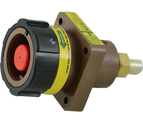 מחבר חשמל נקבה שסי שחור שחרור מהיר Phase 3 Rotalock