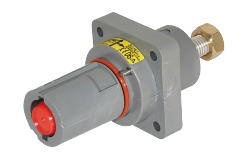 מחבר חשמל שסי זכר אפור Phase 3 PowerSafe