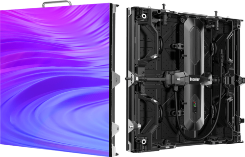 מסך לד שקוף רנטל Dicolor DP391P3.9 oudoor Led display 500*1000mm