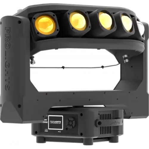 פנס אפקט תאורה ממונע BLADE RGBW 5*40W כולל בקרת תנועת ציר רוחב PROLiGHTS Air 5Fan