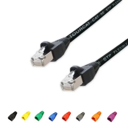 כובע שחור לתקע VAN DAMME RJ45