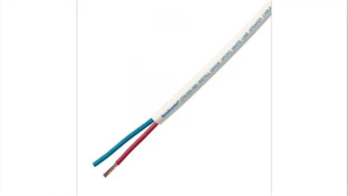 כבל רמקול לבן להתקנות Van Damme 2 x 2.5mm², LSZH