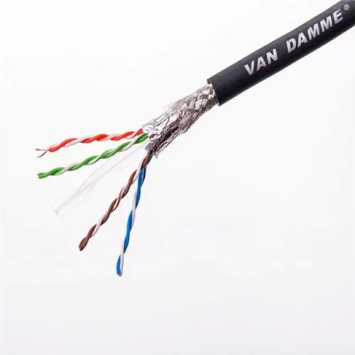 כבל רשת מסוכך לשטח Van Damme Tourcat Cat 6 SF/UTP