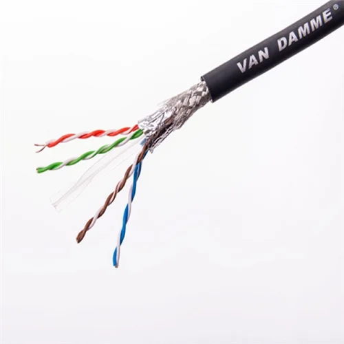 כבל רשת מסוכך לשטח Van Damme Tourcat Cat 6 SF/UTP