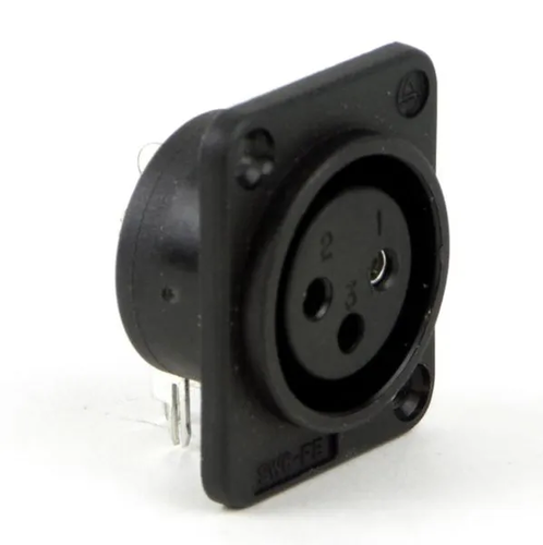 מחבר XLR שסי 3 פין נקבה למעגל Switchcraft PD3FRML1