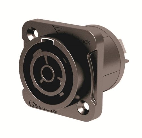 מחבר חשמל פאוורקון (צהוב) שסי נקבה Seetronic SAC3FPX מוגן מים IP65