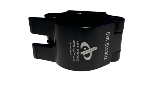 חובק בודד (חצי סוויבל) עם טבעת עין M12 (נקבה) 41-53mm עד 500 ק