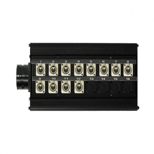 קופסת במה 12 XLR נקבה- לפלאג 37 פין Van Damme