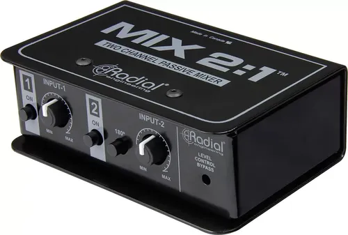 מיקסר פסיבי מאוזן RADIAL MIX2:1