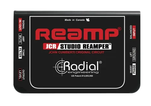 קופסת DI Reamp פאסיבי Radial Reamp JCR