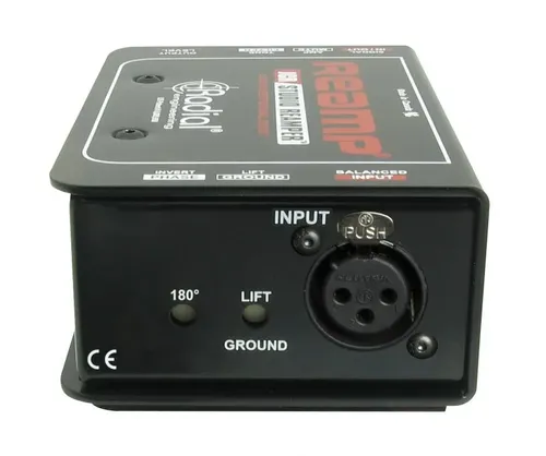 קופסת DI Reamp פאסיבי Radial Reamp JCR
