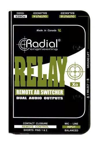 בורר סיגנל לשתי יציאות Radial Relay XO