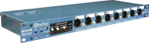 סוויצ'ר 8 ערוצים למערכת גיבוי השמעה Radial SW8