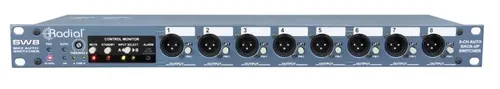 סוויצ'ר 8 ערוצים למערכת גיבוי השמעה Radial SW8