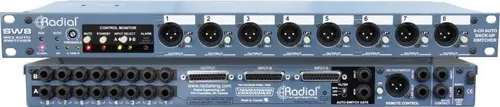 סוויצ'ר 8 ערוצים למערכת גיבוי השמעה Radial SW8