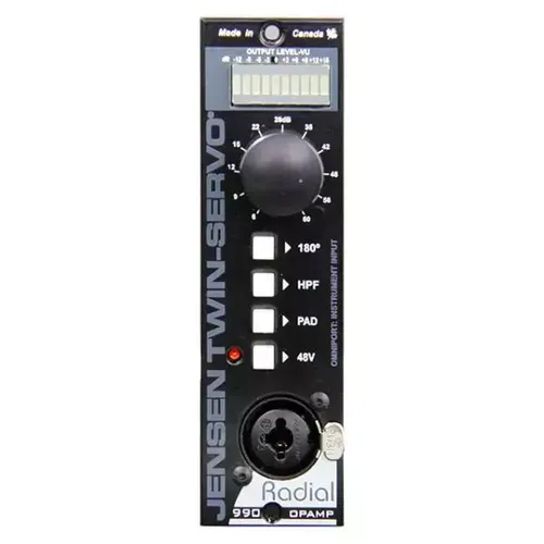 מודול קדם מגבר 500 Radial Jensen Twin Servo