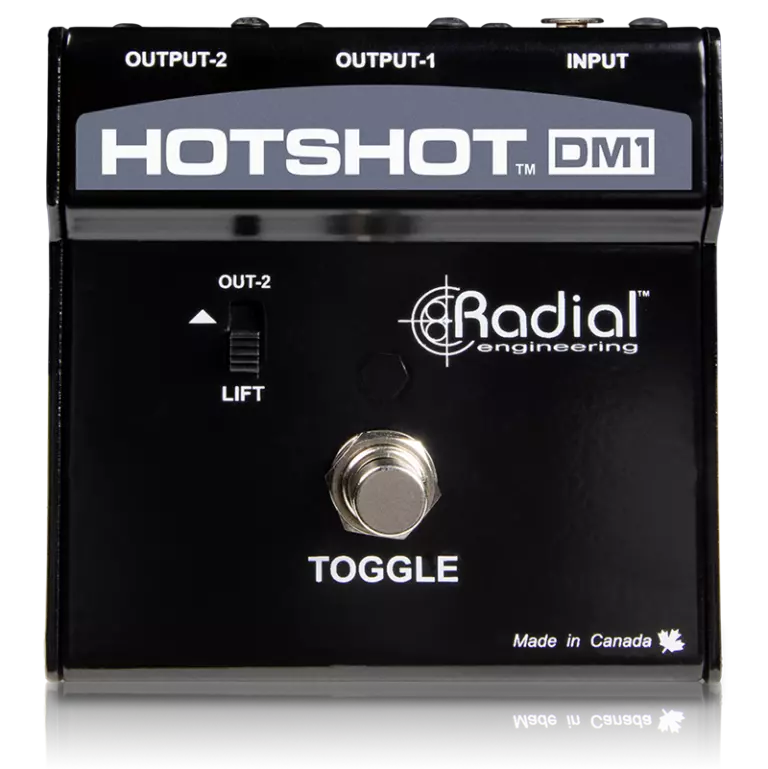 פדל בורר למיקרופון לבמה Radial HotShot DM1